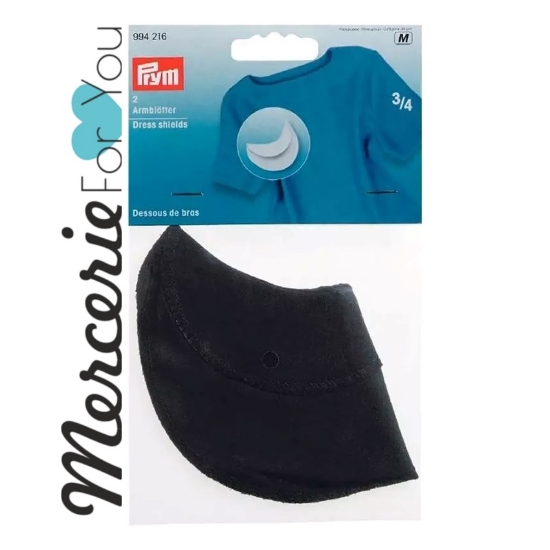 Prym 994216 Sottoascelle taglia 3/4, nero - 2 pezzi